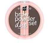 ESSENCE-Pó para sobrancelhas BROW POWDER duo de pó para sobrancelhas 03 18 g.-DrShampoo - Perfumaria e Cosmética
